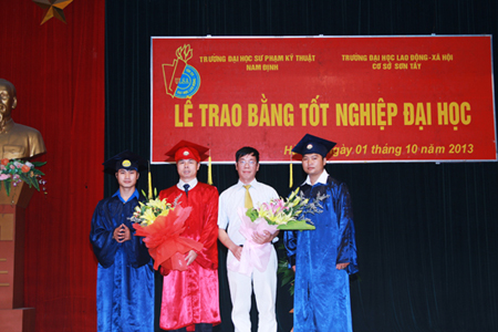 Lễ bế giảng và trao bằng tốt nghiệp đại học khóa I, hệ liên thông chính quy từ cao đẳng nghề lên đại học