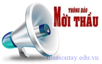 Thông báo mời thầu năm 2013