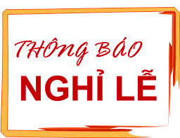 Thông báo nghỉ học ngày lễ Quốc Khánh 2-9