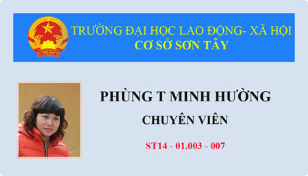 Thông báo về việc chụp ảnh làm thẻ cho CBVC và LĐ