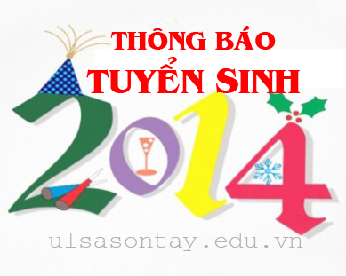 Thông tin tuyển sinh Đại học, cao đẳng năm 2014